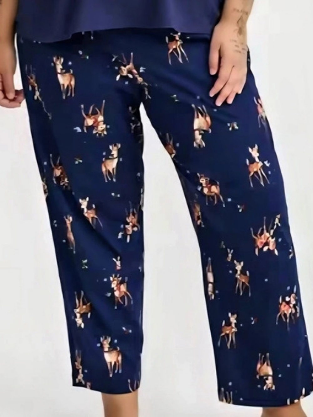 Torrid Cotton Sleep Pant Deer Print Size 2